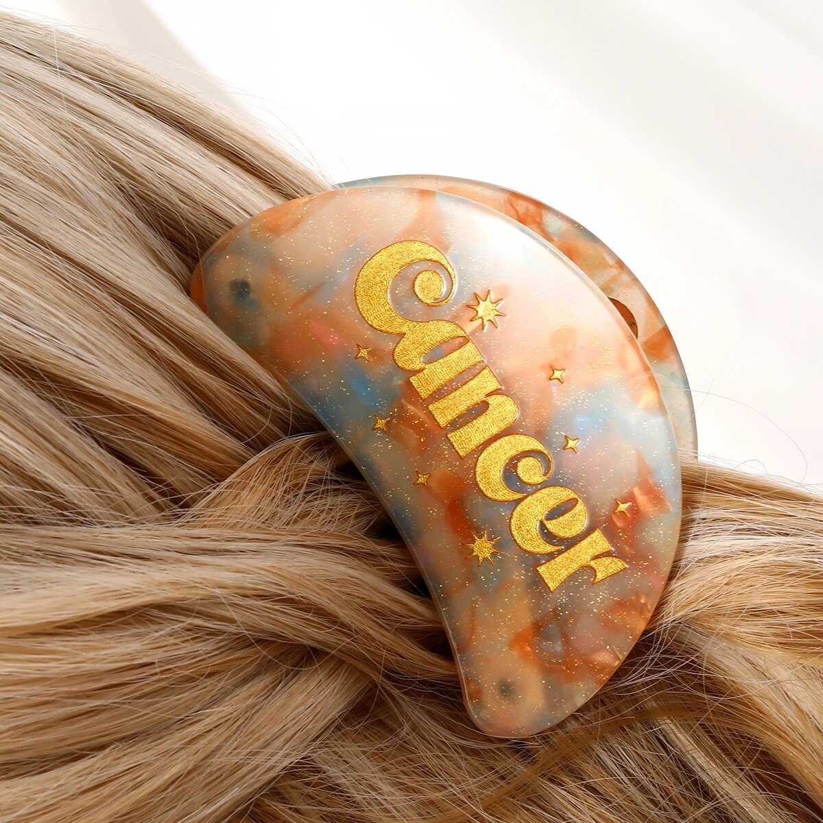 Astro C 2 Zodiac Hairpin