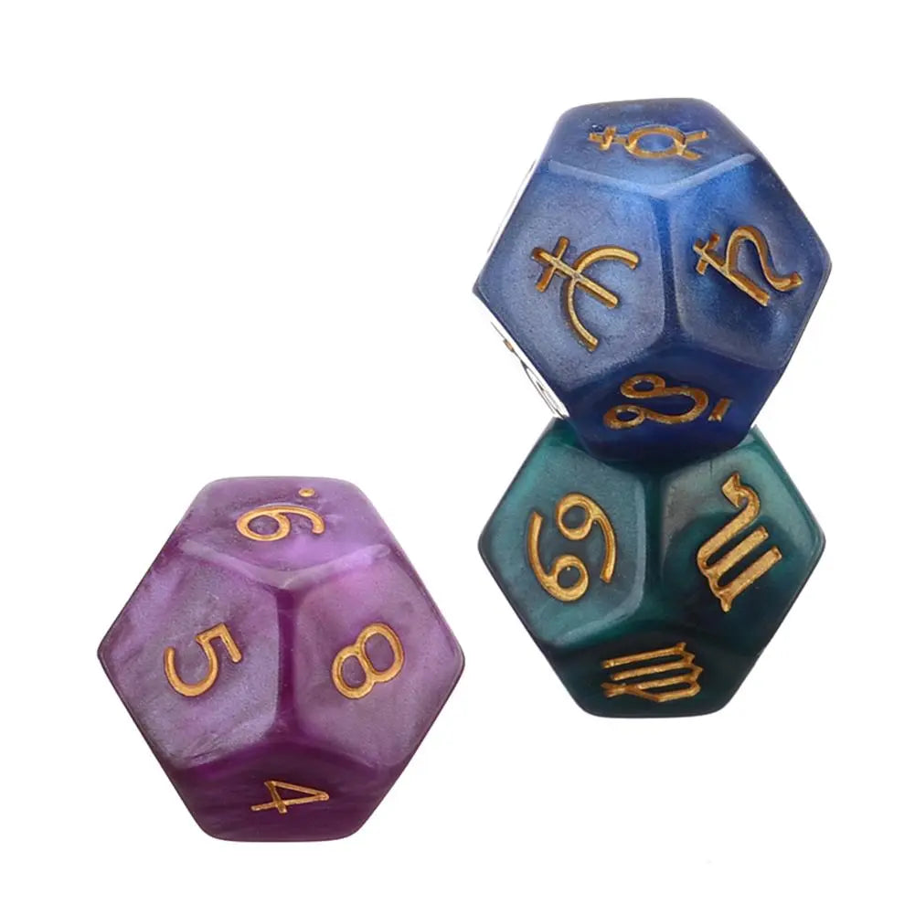 Astro C 1 Multifaceted Constellation Dice (3pcs)
