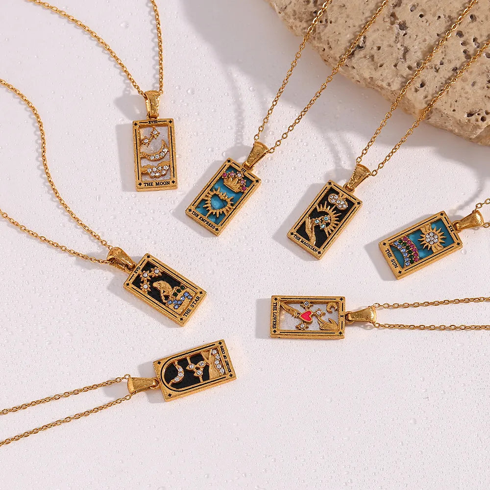 Astro D 2 Tarot Card Necklace (Mix & Pick)