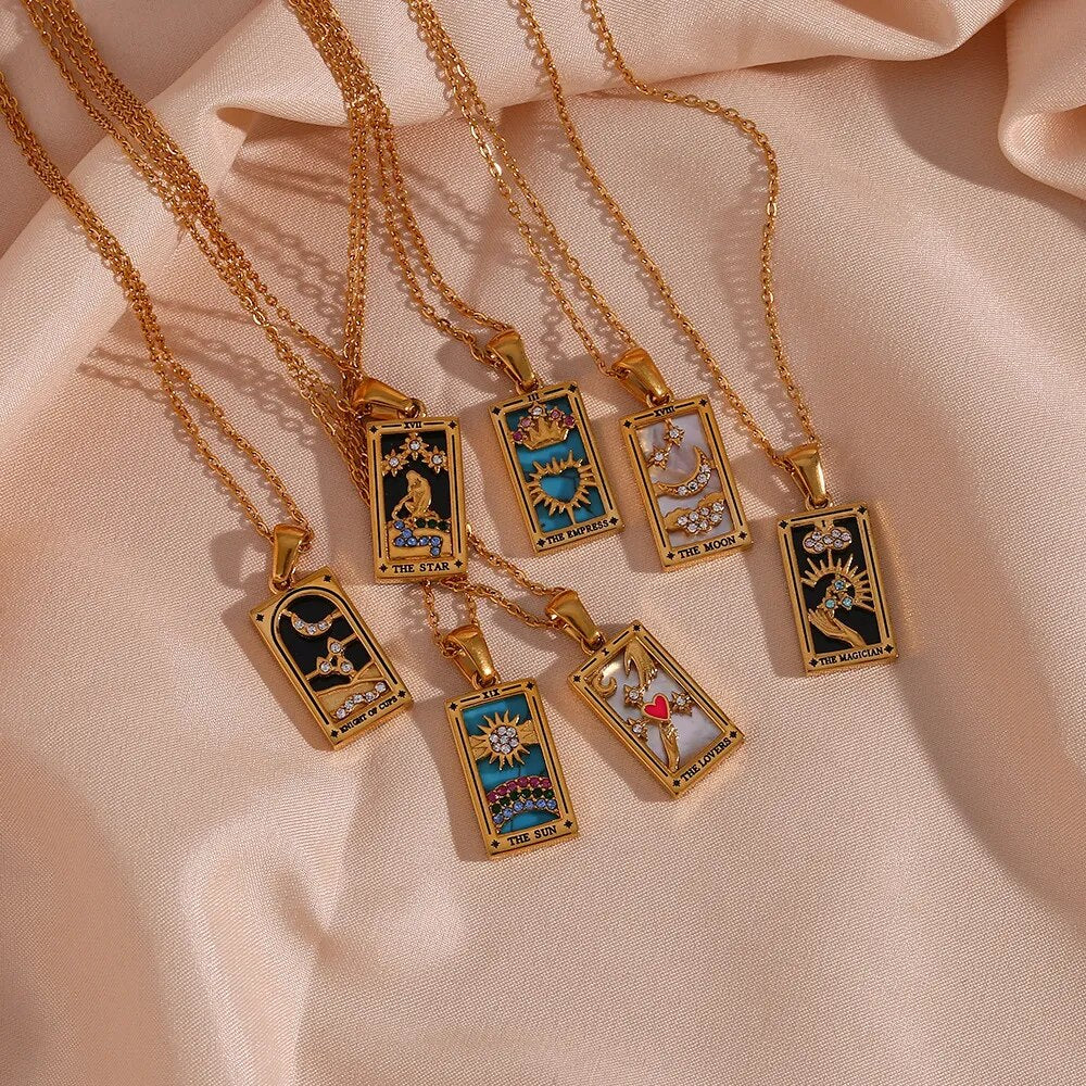 Astro D 2 Tarot Card Necklace (Mix & Pick)