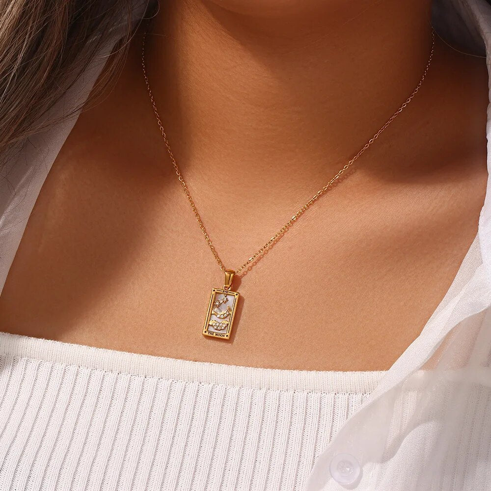Astro D 2 Tarot Card Necklace (Mix & Pick)