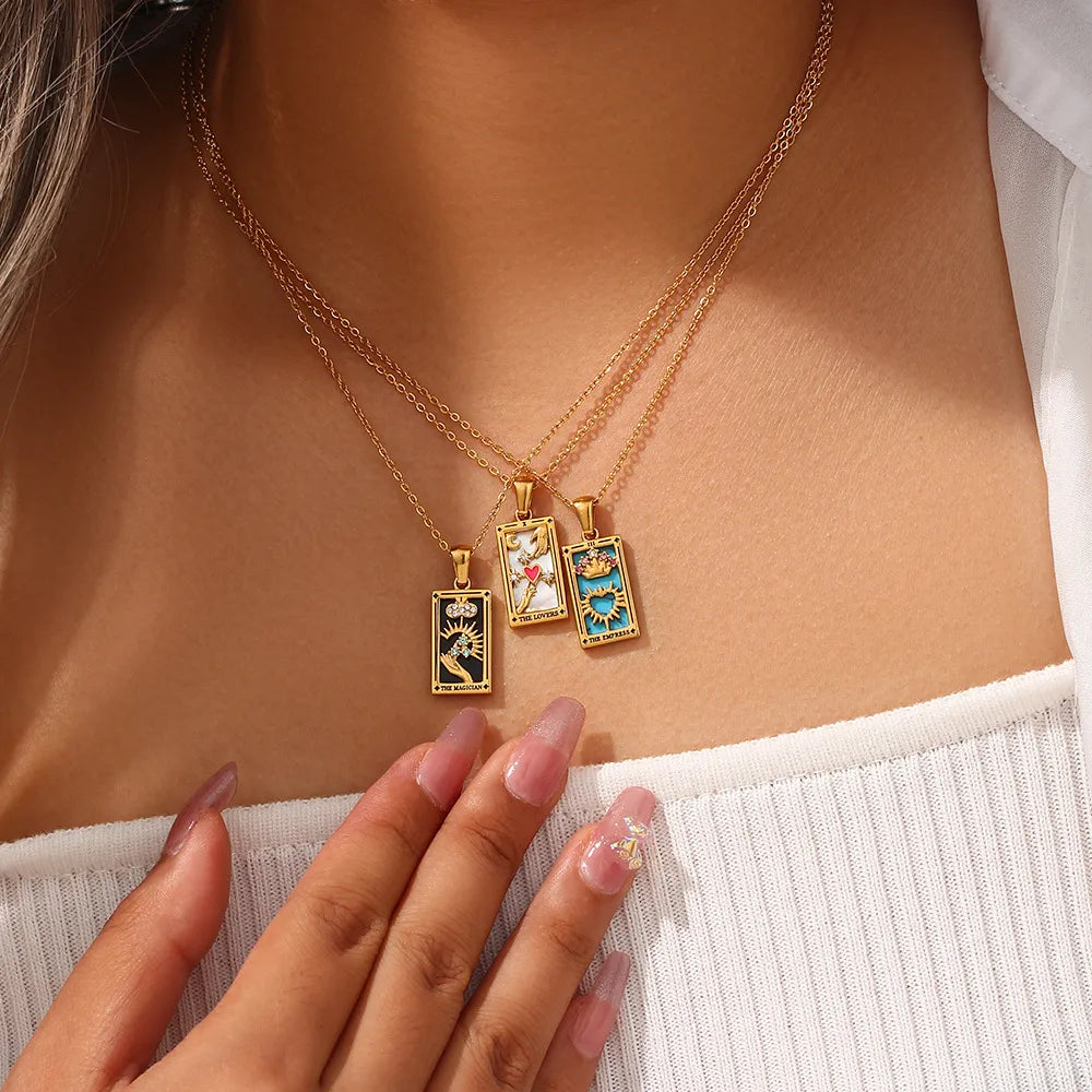 Astro D 2 Tarot Card Necklace (Mix & Pick)