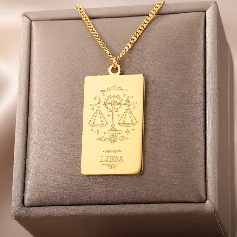 Astro D 1 Zodiac Sign Necklace