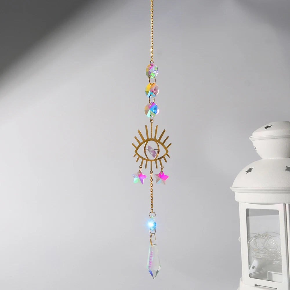 Evil Eye Crystal Suncatcher