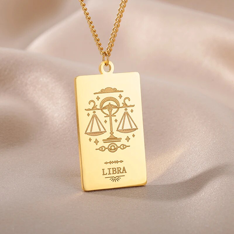 Astro D 1 Zodiac Sign Necklace