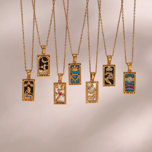 Astro D 2 Tarot Card Necklace (Mix & Pick)