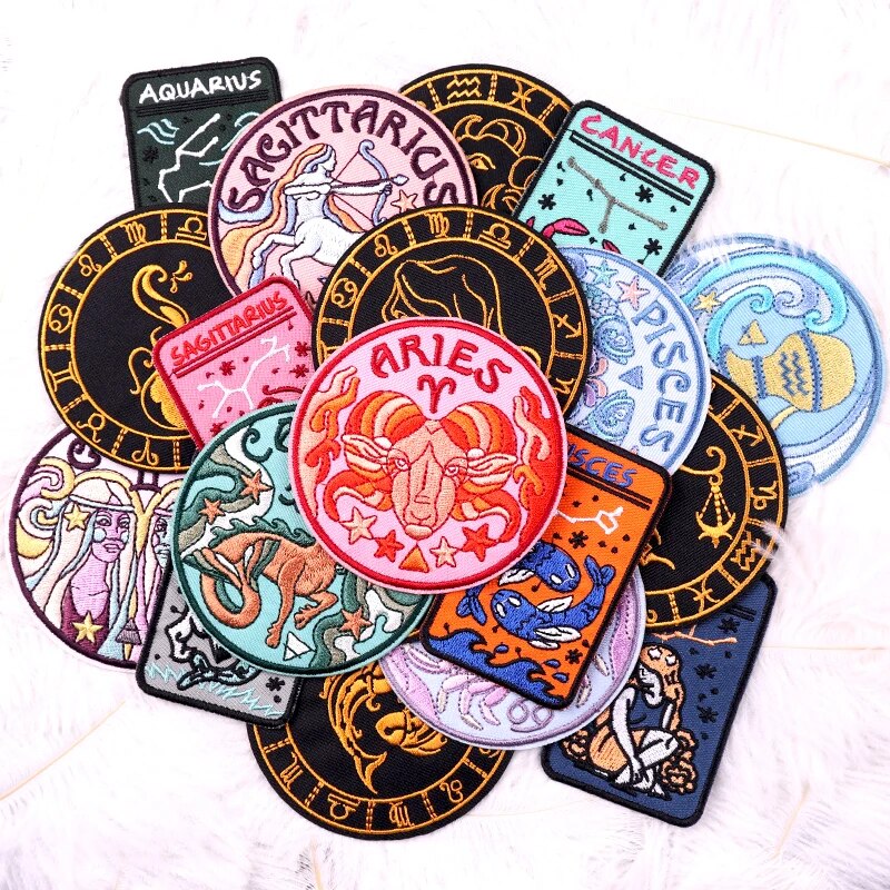 Astro C 9 Zodiac Embroidery Patch (Mix & Pick)