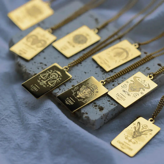 Astro D 1 Zodiac Sign Necklace