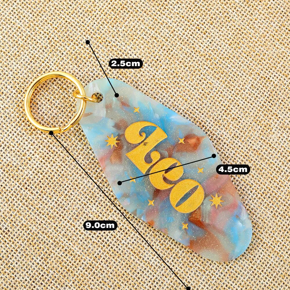 Astro C 3 Zodiac Keychain