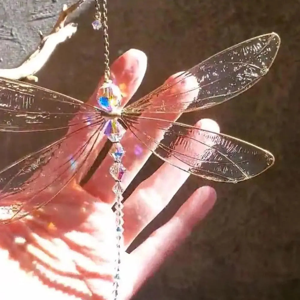 Crystal Dragonfly Wind Chime + Sun Catcher (Mix & Pick)