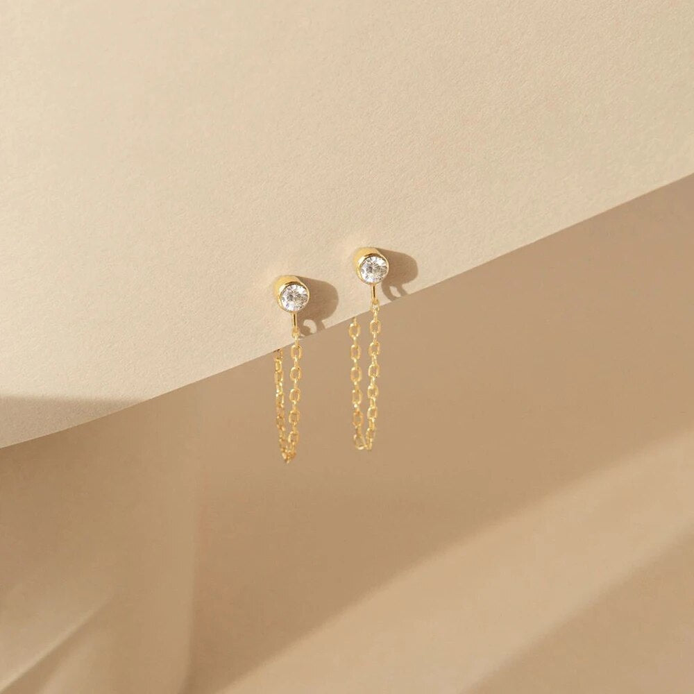 Astro C 8 Birthstone Birthstone Earrings