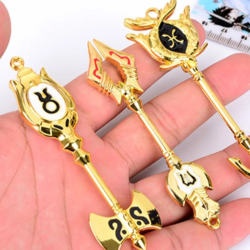 Astro D 4 Zodiac Key Ring